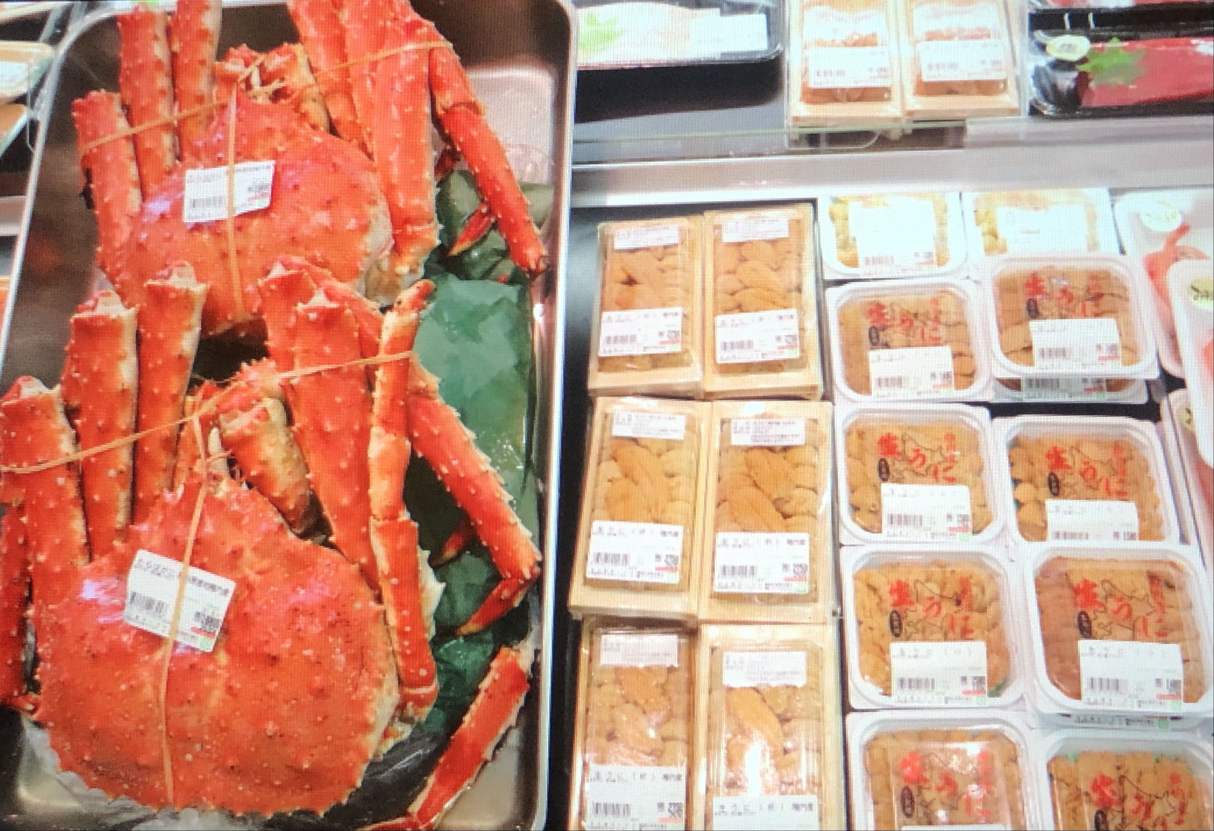 相沢食料百貨店、昨年5月の鮮魚売り場