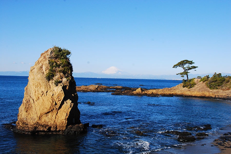 【神奈川県】秋谷・立石海岸。