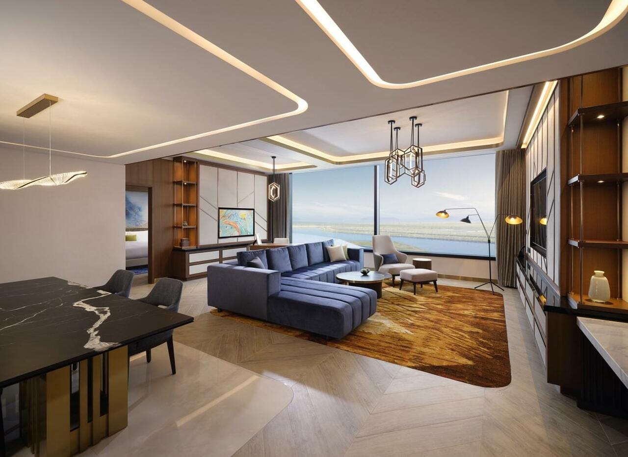 写真はオーシャンタワーのスイート。