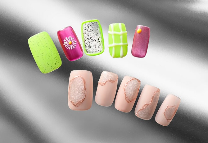 この夏、指先に私だけのアートを纏う 大人のジェルネイルアイデア5選