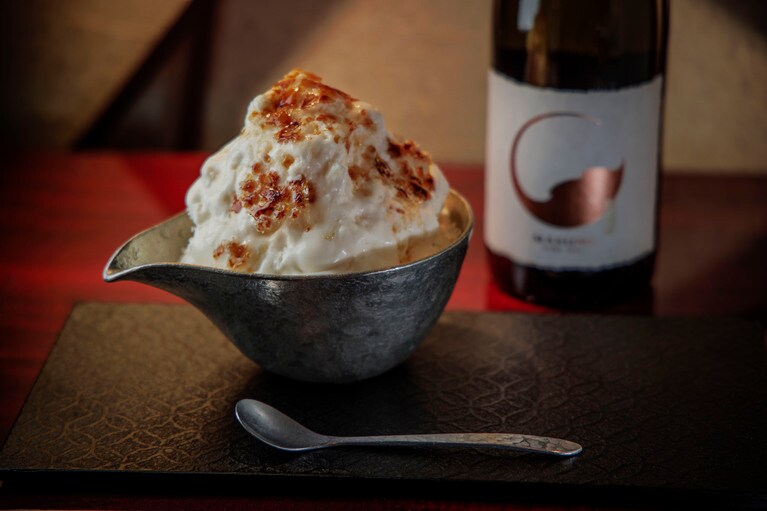 「信州吟醸かき氷」2,700円（税サ込）。