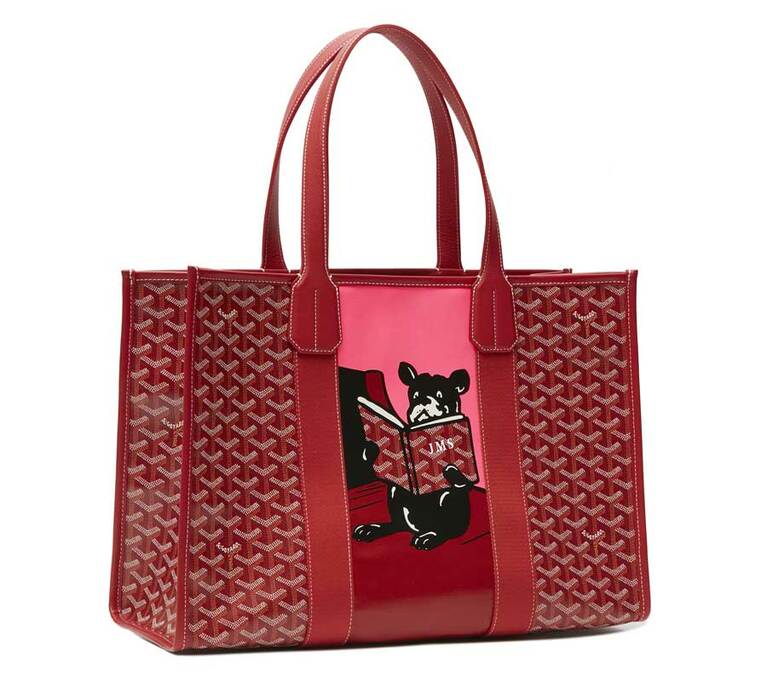 VILLETTE 264,000円。サイズH32×W45×D15cm。イニシャル入りバージョン。