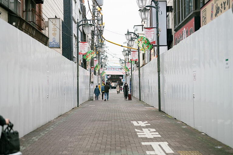 変わる京成立石。