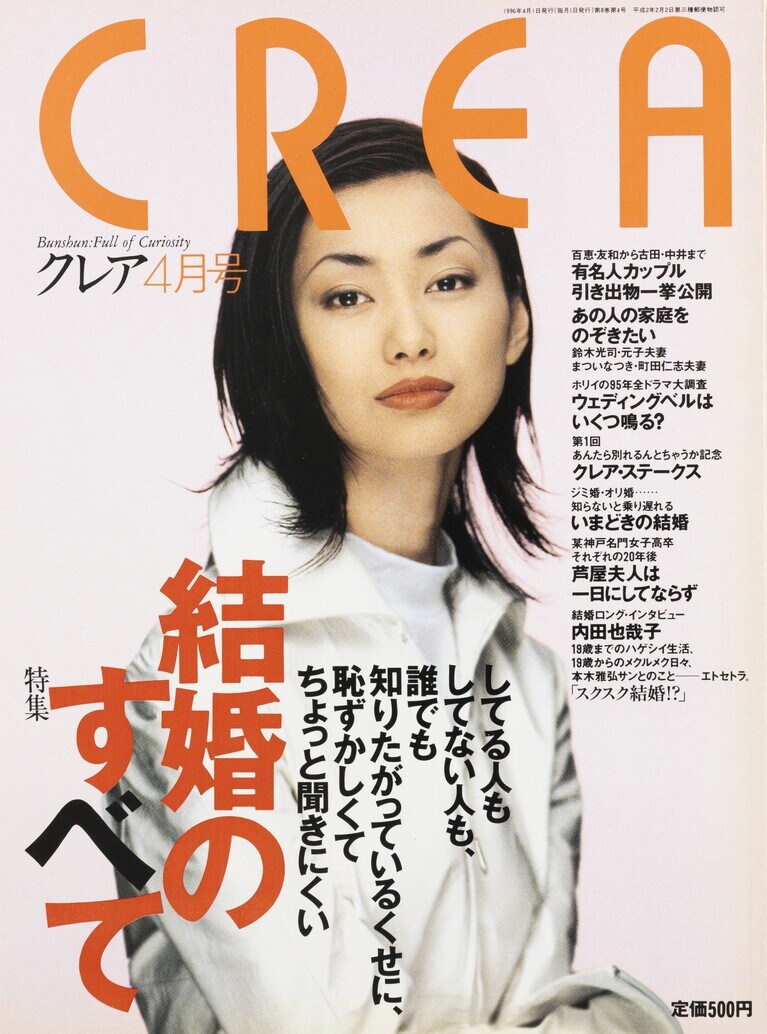 077.『CREA』1996年4月号