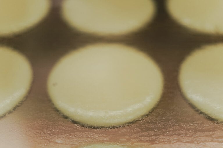 「うさぎや」と同じ材料とレシピで作るどらやき。