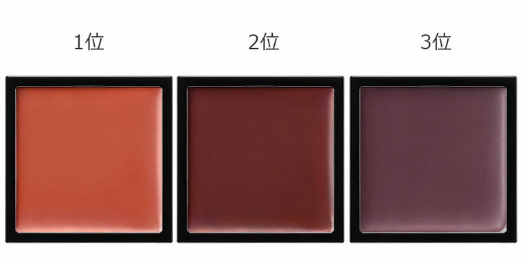 アディクション ザ アイシャドウ ティント 左から、001T Altamira、002T Dark Rose、003T Dewy Plum 全6色 各2,000円／アディクション ビューティ