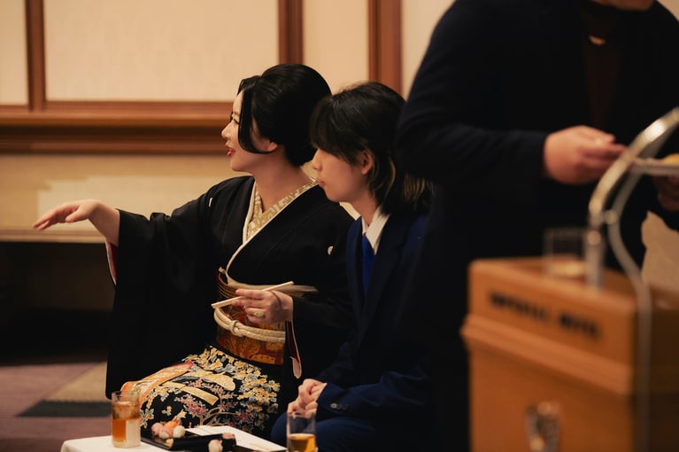 愛息ごっちゃんとの貴重な親子ショット。