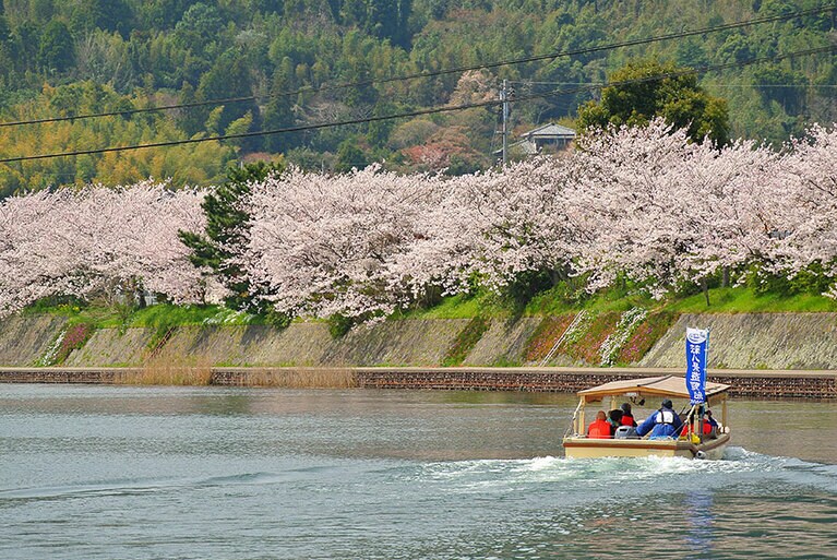 萩八景遊覧船。