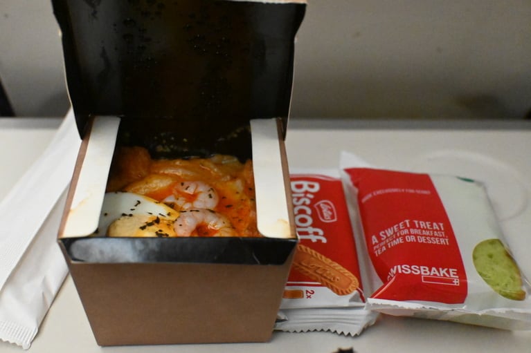 シグニチャー ラクサ 2,000円。※シンガポール発便のみ