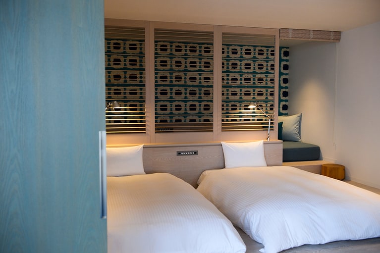 日中はリビングで賑やかに。夜はそれぞれのベッドルームでぐっすり。