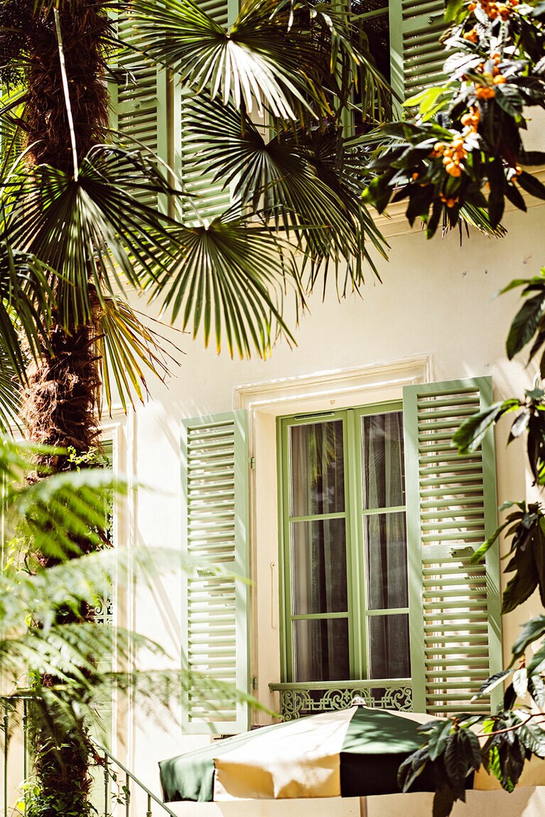 リゾート感溢れるパヴィリオン。