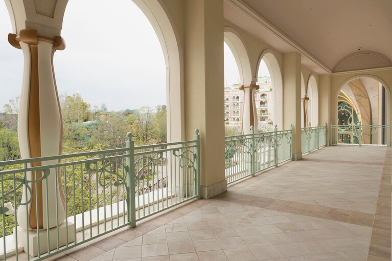 テラスからパークを一望！