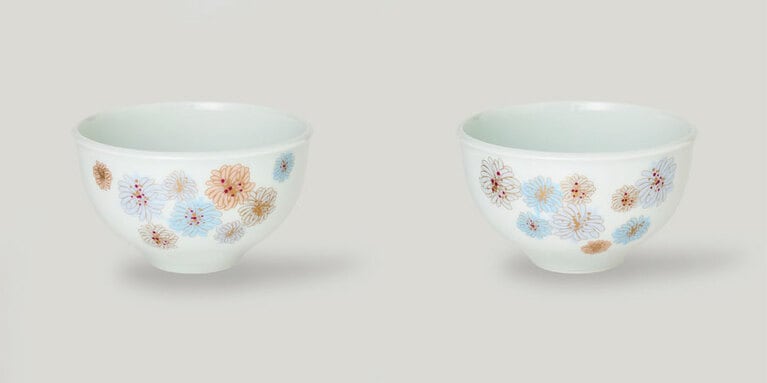 【クリザンテーム】カフェオレボウル／BLUE 6,850円。