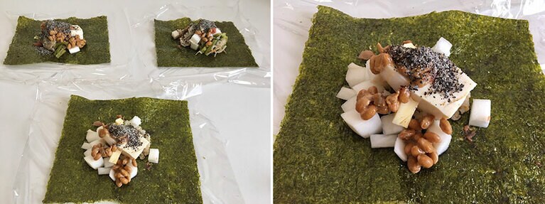 具沢山ですが、ラップの力で整えられます！