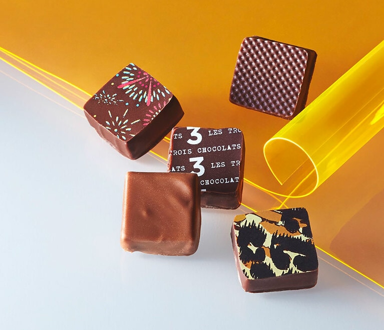 ※「髙島屋セレクション バレンタインコフレ」3,564円／レ･トロワ･ショコラ パリ