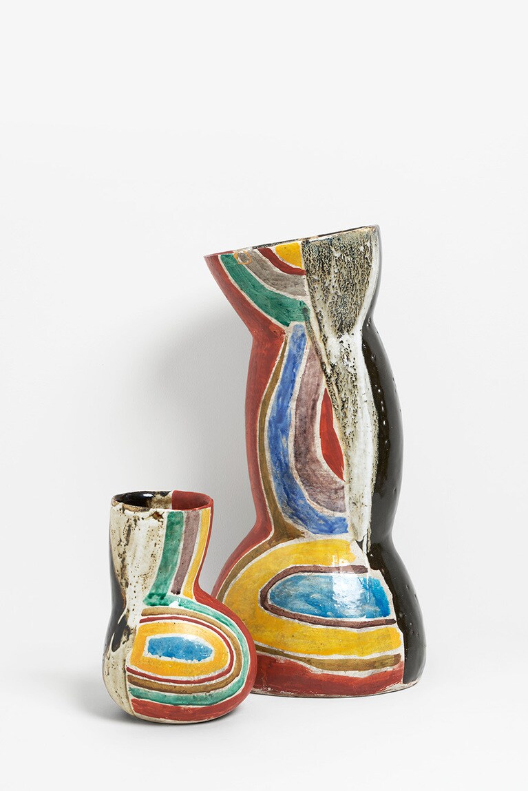 益子の作家、設楽洋子さんの作品。