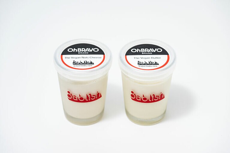 溶けやすいのでギリギリまで冷蔵庫に。