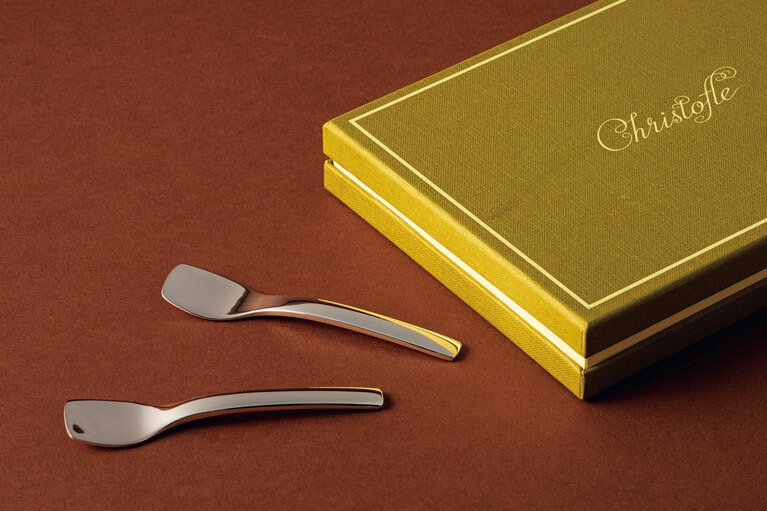 スウィートネス ペアスプーン L 11cm 2本セット 11,000円／クリストフル 青山本店