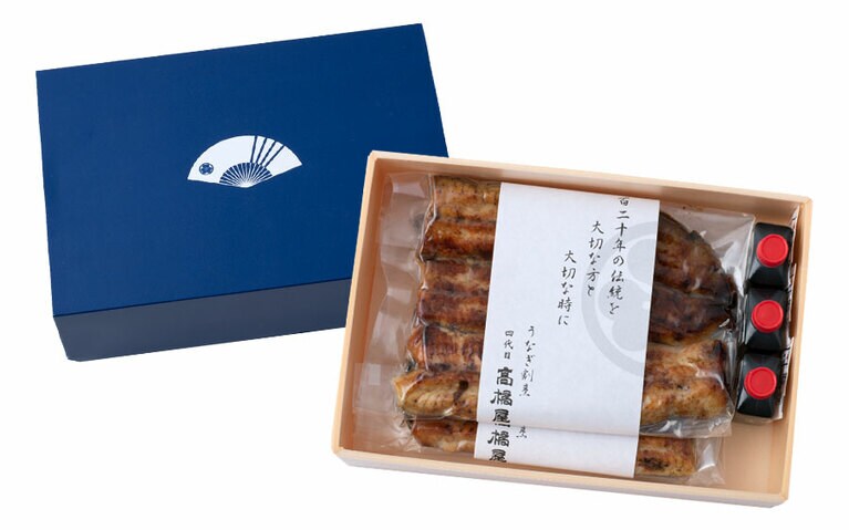 小骨の少ないうなぎ蒲焼き 1人前 2,900円。※写真は3人前。