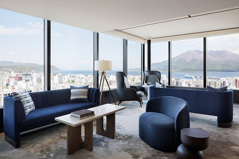 上層階のクラブルームやスイートのゲスト専用「シェラトン・クラブ・ラウンジ」。