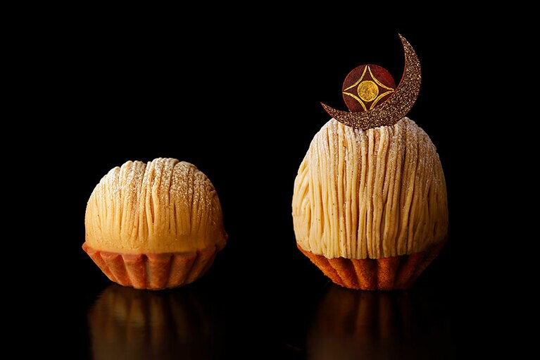 通常のモンブランと比べると大きい！