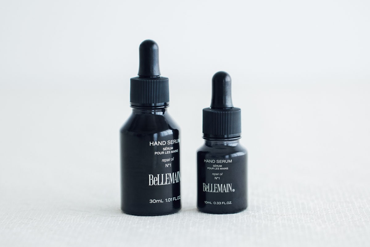 「ベリュマン ハンドセラムNo.1」左から：30mL 7,150円、10mL 3,850円／BeLLEMAIN