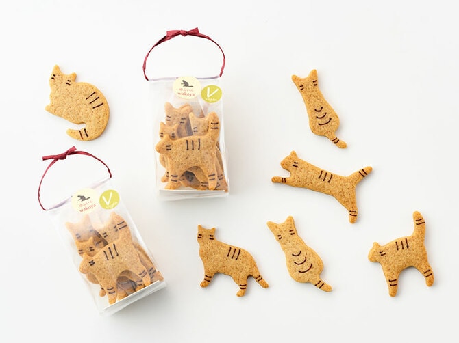 ゆふいんwakoya「トラ猫ジンジャークッキー」6枚×3袋入り 1,450円/大分県