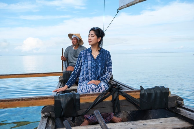 内田也哉子さんの“センス・オブ・ワンダー”な旅】木造帆船で湖のような