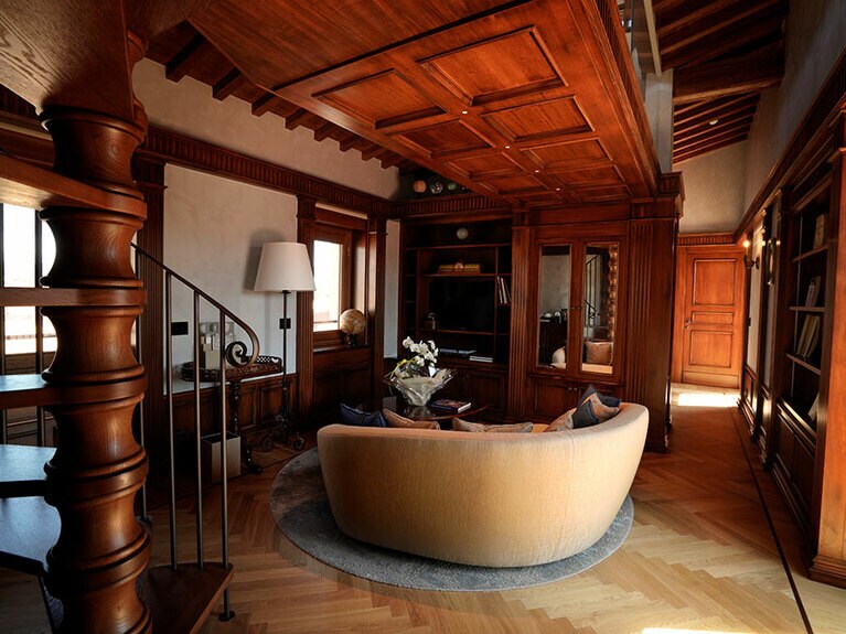 最上階のガリレオ・ジュニア・スイート。