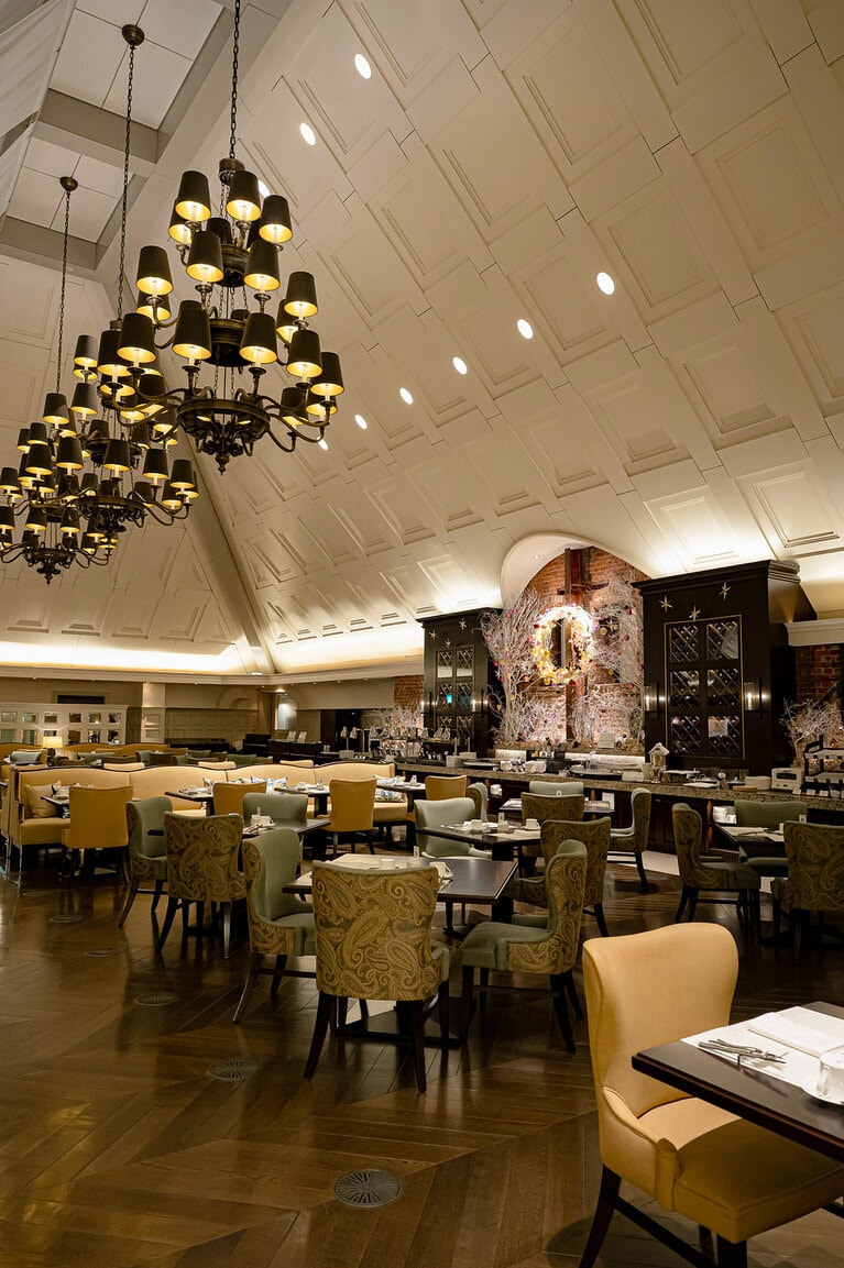 東京ステーションホテルのクリスマスツリー。