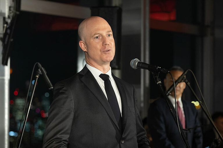 フレデリック ハーフォース総支配人。