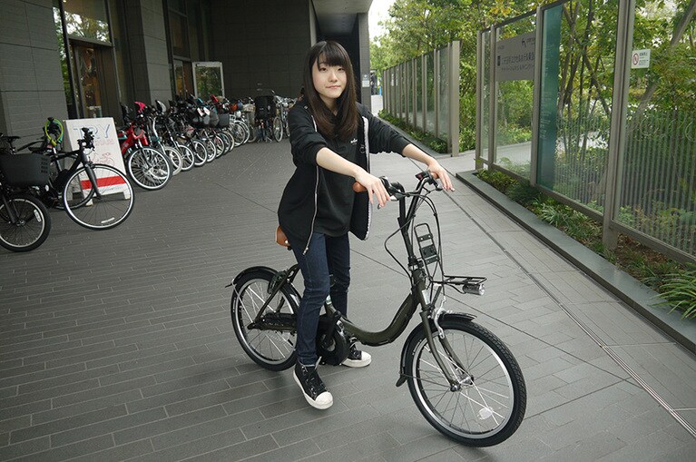 コンパクトで乗り降りラクラク。