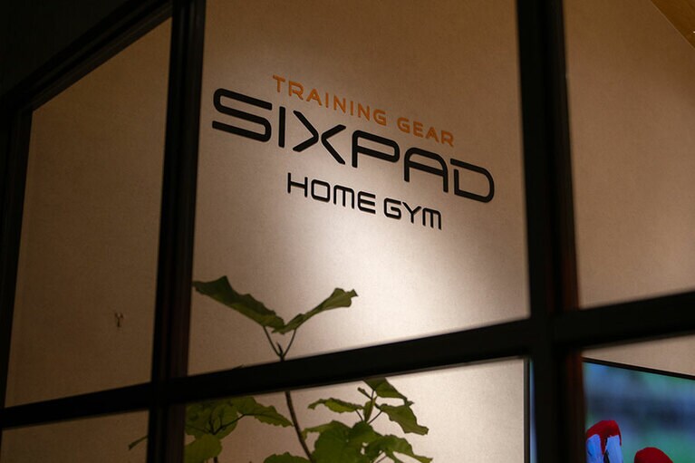 リニューアルされた「SIXPAD SHOWROOM GINZA」。