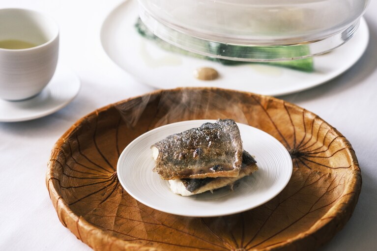 メインディッシュのセレクトのひとつ「陽明山」。