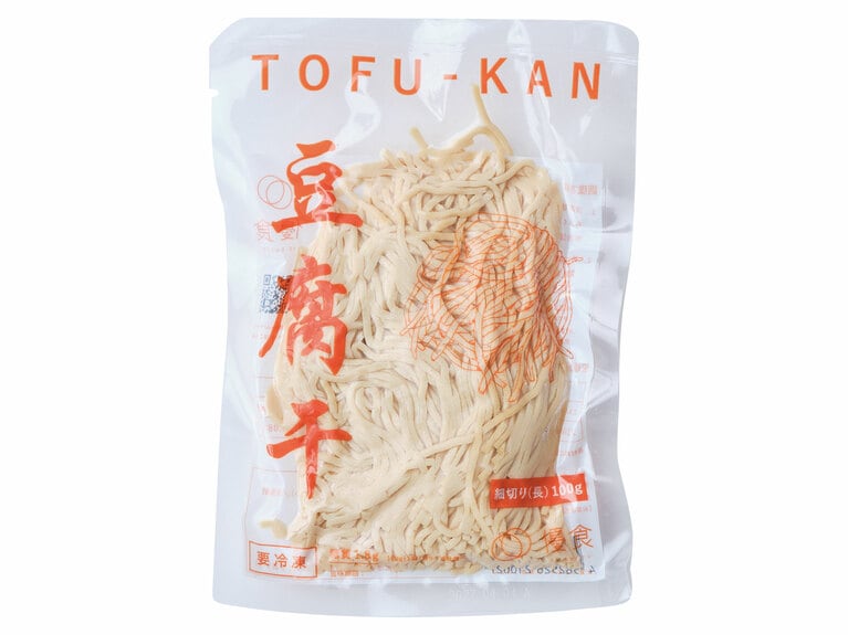 豆腐干 細切り（長・冷凍） 1袋100g入り・12袋セット 2,400円／優食