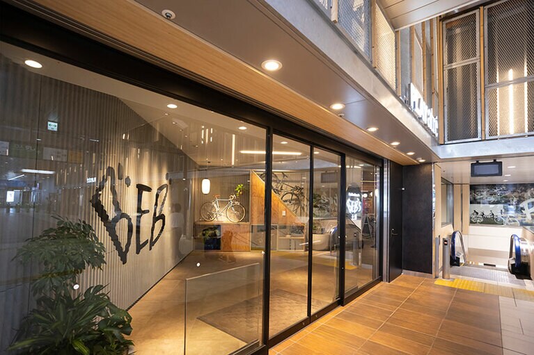 ノープランでも手ぶらでも「BEB5土浦」に行けば自転車を存分に楽しめる。