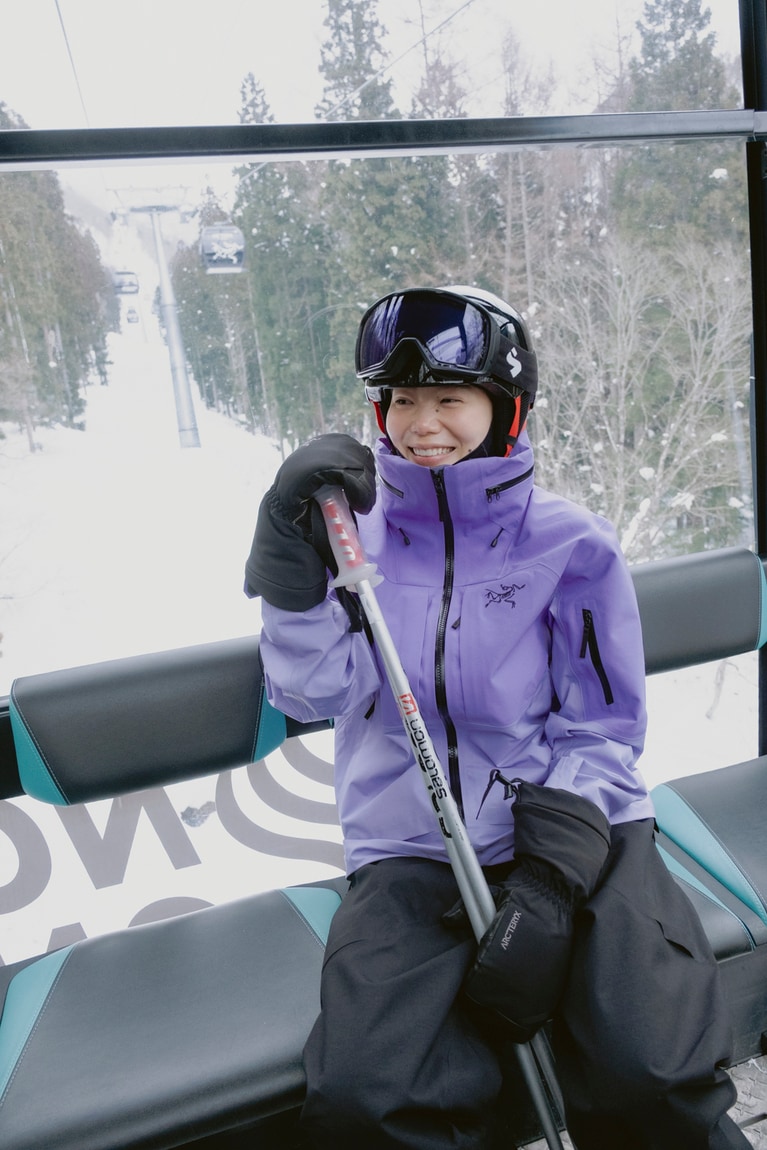 動く空中テラス・長坂ゴンドラリフトに乗って。