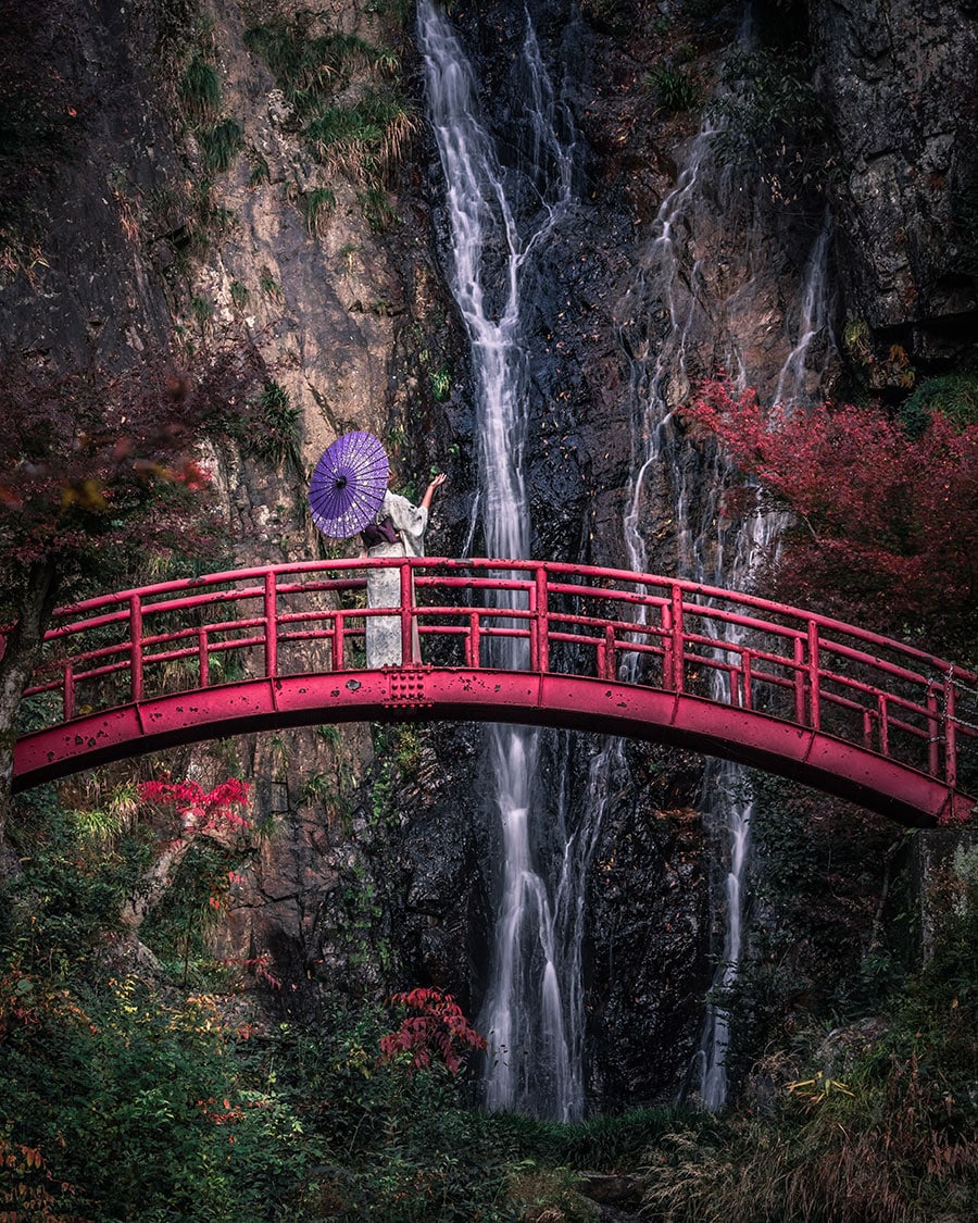 【岐阜県】五宝滝。©AnBalancE FILM
