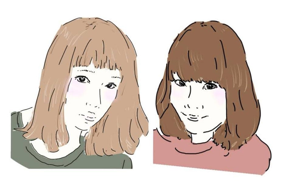 2010年代に浸透した「ぱっつん前髪」は、今やるとかなり個性的な印象に。