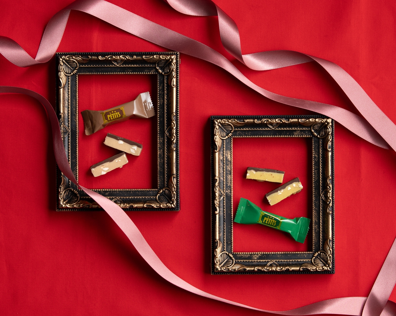 フェレッティ レ・プティ ピスタチオ／ヘーゼルナッツ 各120g、1,394円。