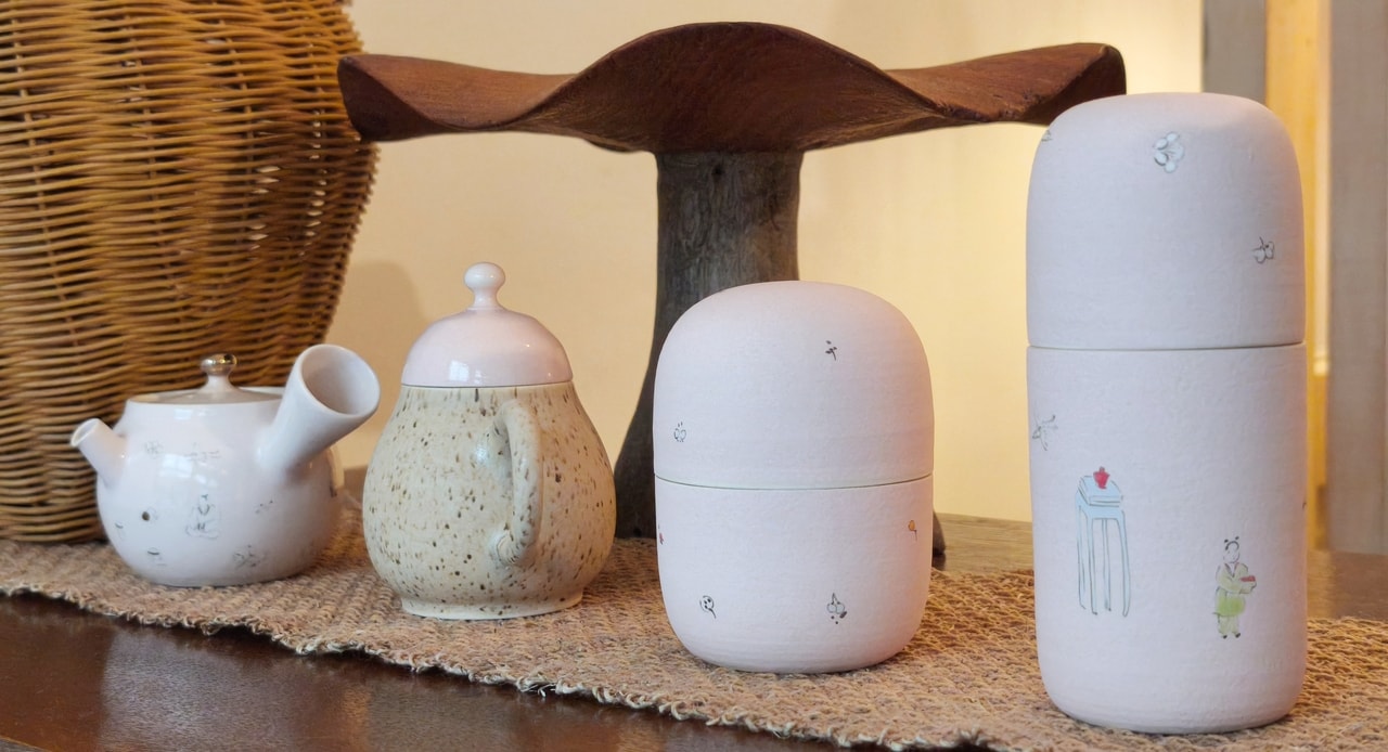 コレクション欲が高まる陶器ブランド「白花花」の作品。