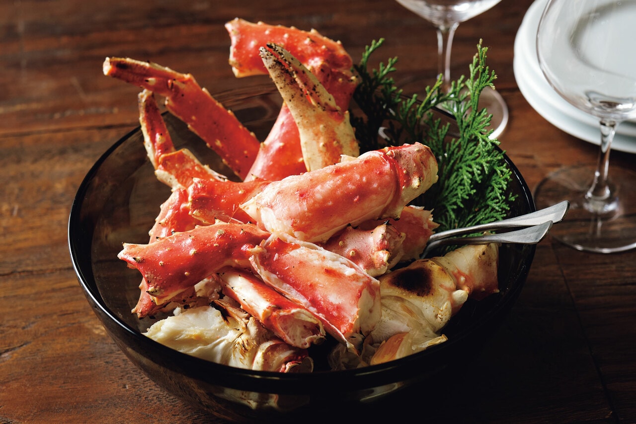 【特大】生たらばシュリンク1kg（5Lサイズ×1肩） 9,900円（送料込）／甲羅組