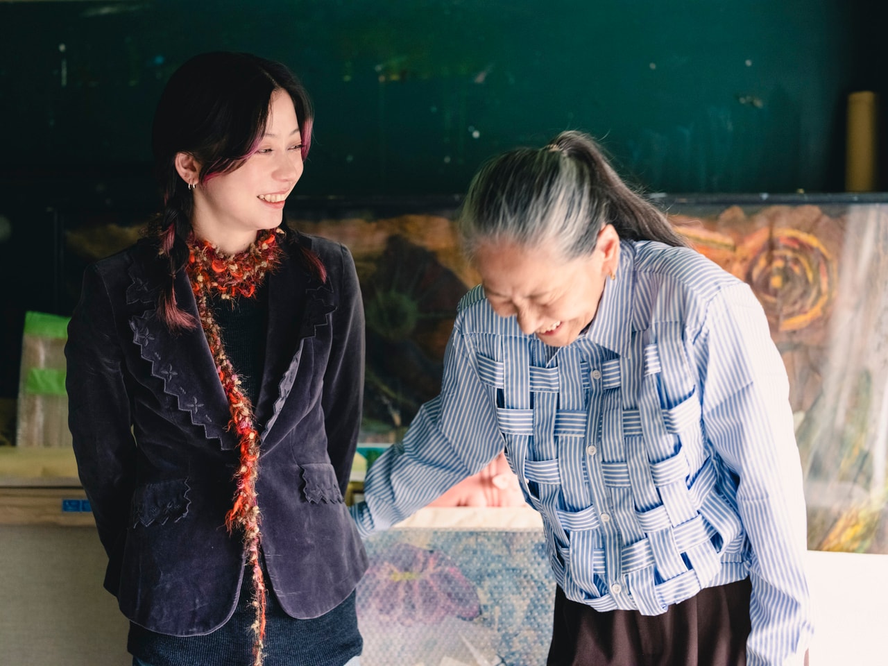 SUMIREさんと順子さん。