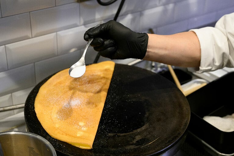 田中シェフ自身が焼いてくれるのもうれしい。