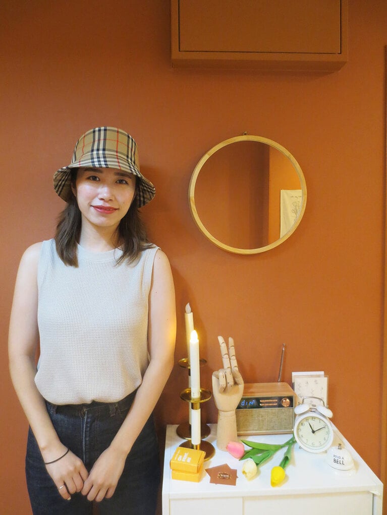 「大好きな韓国に関係する事業を展開していきたい」という竹本真鈴さん。