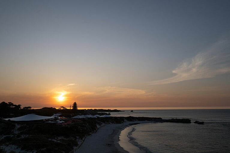 バサースト灯台からのサンセット。