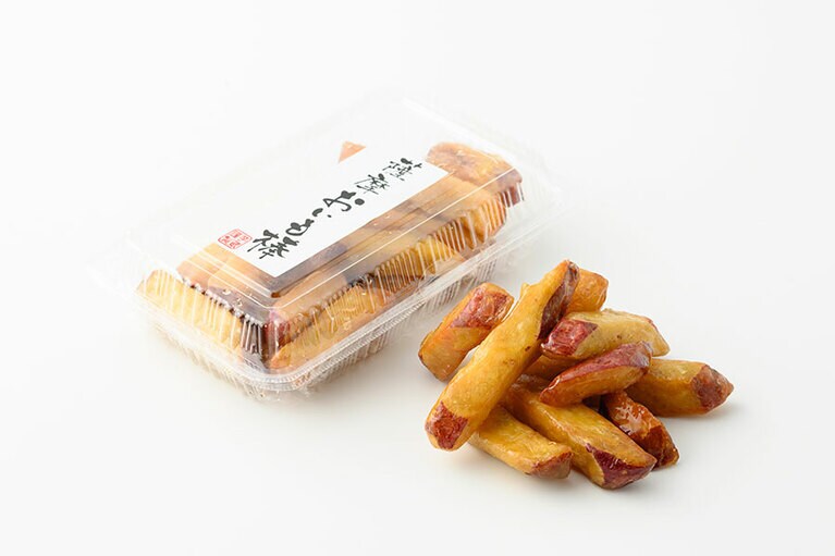 薩摩おいも棒 648円(250g)／萬來