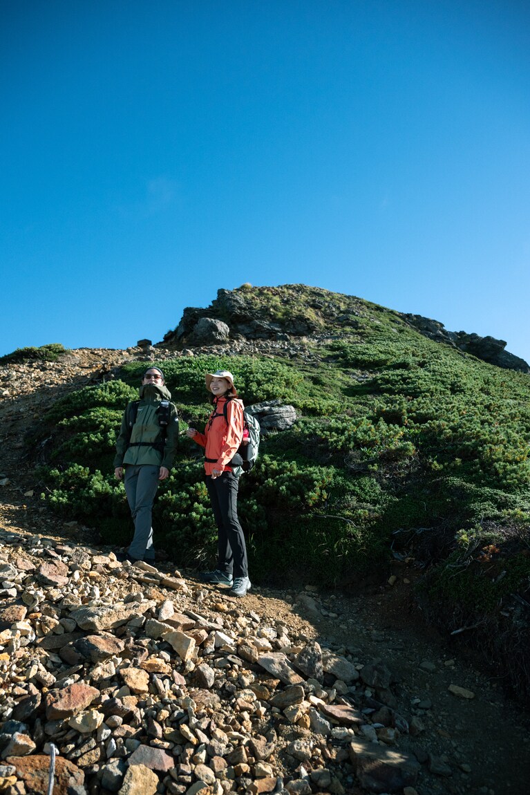 長野県・硫黄岳の旅＜硫黄岳のピークへ＞