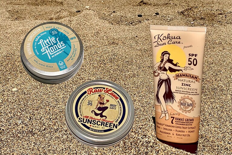 Reef safeの日焼け止め。
