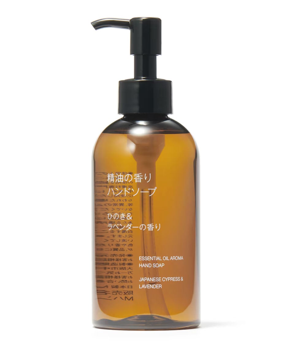 精油の香り ハンドソープ ひのき＆ラベンダーの香り 200mL 990円。※店舗により在庫状況が異なる。